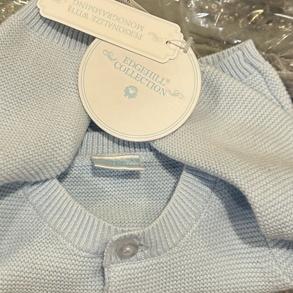 Edgehill Collection Button Front Sweater - Picture 7 of 10